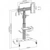 TV Stand 65P-Shelf_Disegno Tecnico