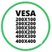 VESA MAX 400X400 