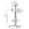 TV Stand 70VC-Shelf